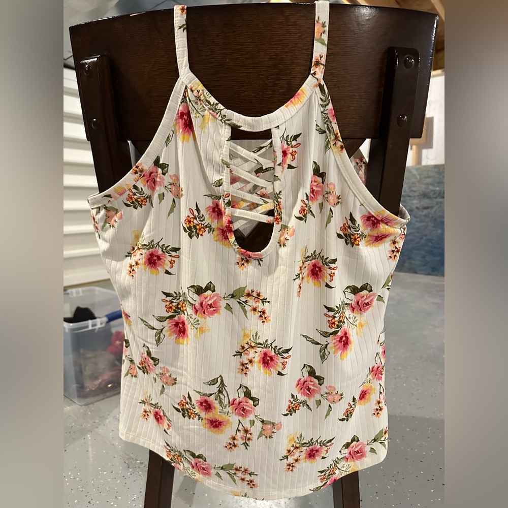 Floral Halter Top